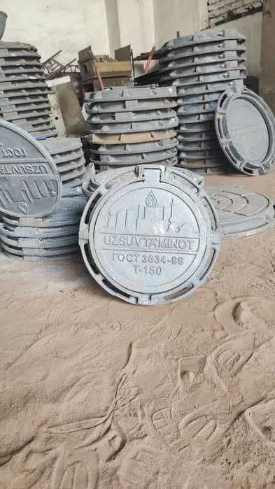 Люк Канализационные чугунный люк от Производителя!