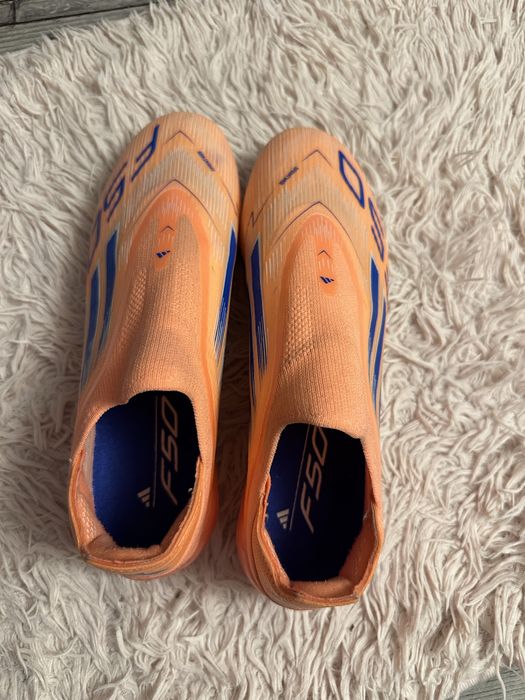 Ghete fotbam F50 elite orange