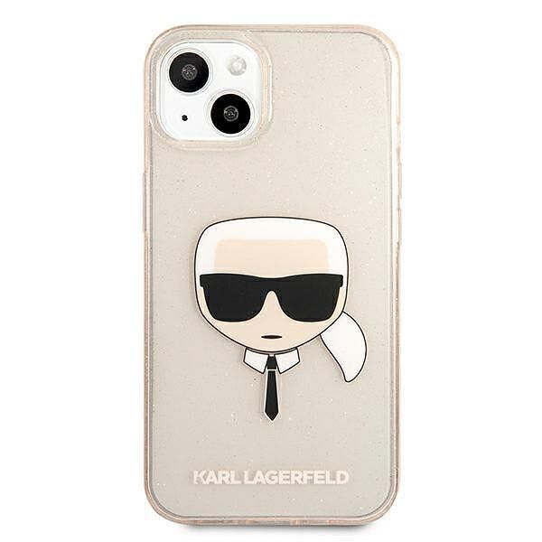 Karl lagerfeld hardcase glitter karl`s head - лицензиран кейс с брокат