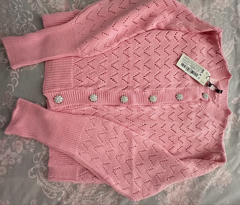 Комплект жилетка и бюстие плетиво-НОВИ