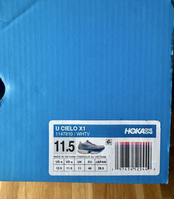 Hoka Cielo X1 version 1