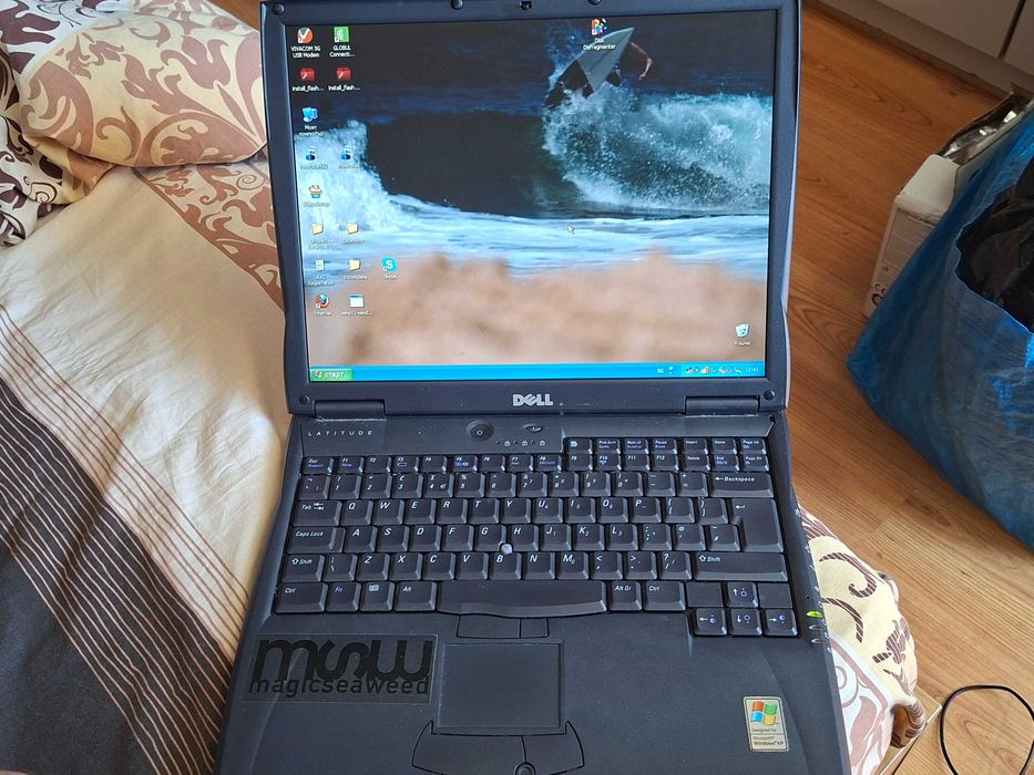 Лаптоп Dell Latitude C610.Model No:PP01L. Супер рядък и колекционерски.