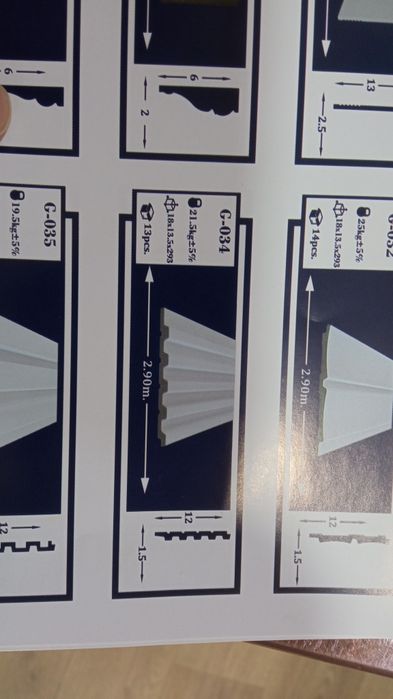 Panel taroq taro polimer dekor stena devor dekor decor