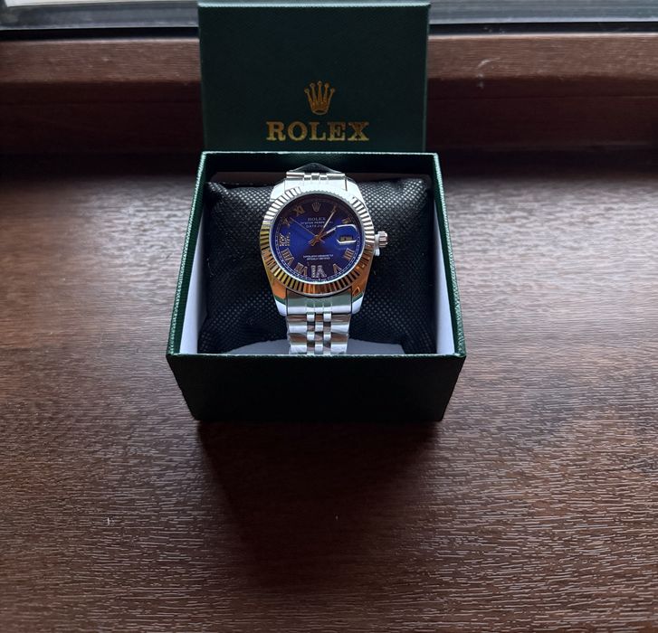Ceas Rolex nou – model elegant cu cadran albastru
