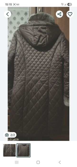 Продам женские пуховик