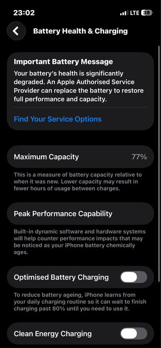 Iphone 13 mini 128 talik 77 emkost face tru ton bor aybi