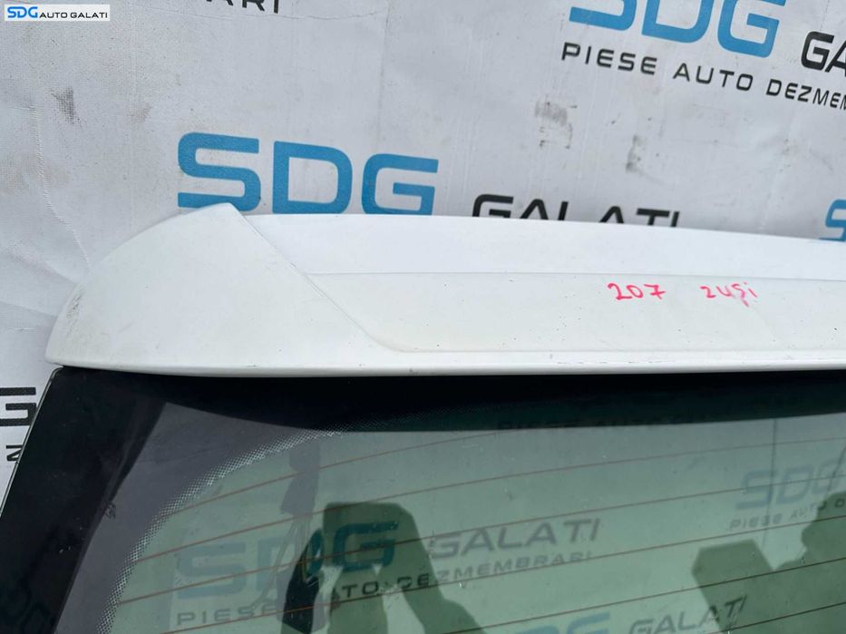 Haion Hayon Portbagaj Dezechipat cu Luneta Peugeot 207 Coupe 2006 - 2014 [X3170]