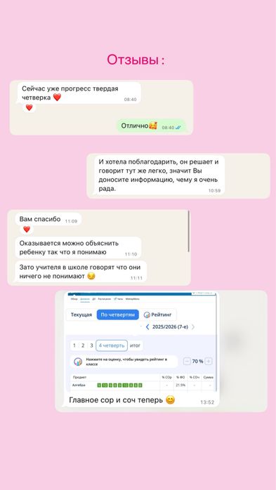 Репетитор по математике