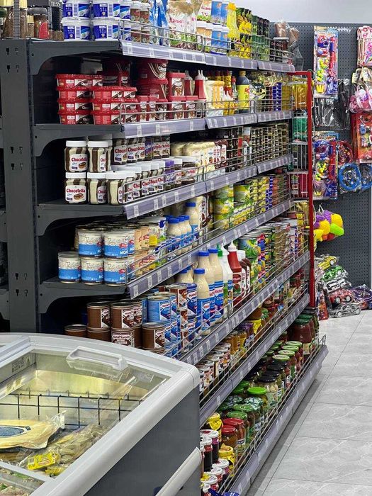 Ветрина Полка Стелаж ТАЙЁРИ БОР Хозмаг Доконга темир металл прилафка