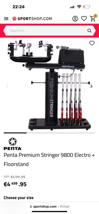 Vand masina de racordat automata cu suport rachete de tenis