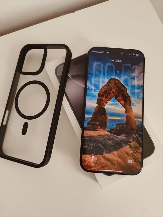 iPhone 16 pro max 256 GB Black Titanium