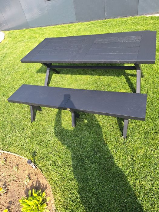 Градинска алуминиева маса и пейки