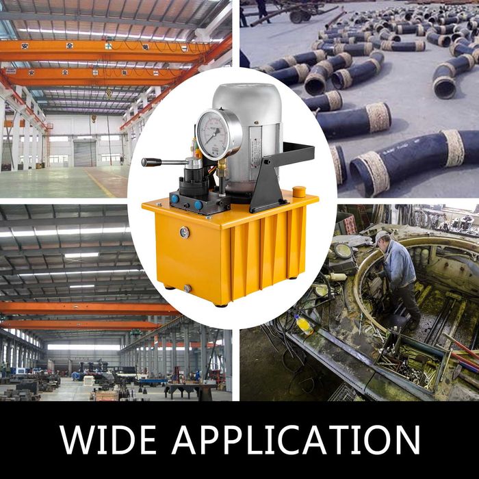 Pompă hidraulică electrică 750W, 700 bar, rezervor 8L, dublu sens