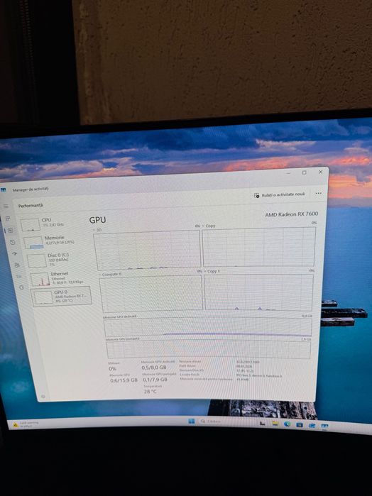 Setup complet i9 10900F, Rx 7600 16GB 1TB SSD
