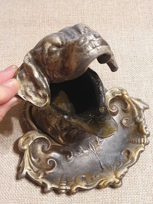 Пепельница Собака советская.