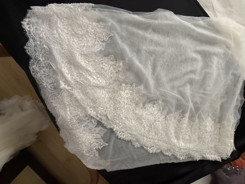 Rochie de mireasa Esposa Bridal Boutique + voal dantela chantilly !