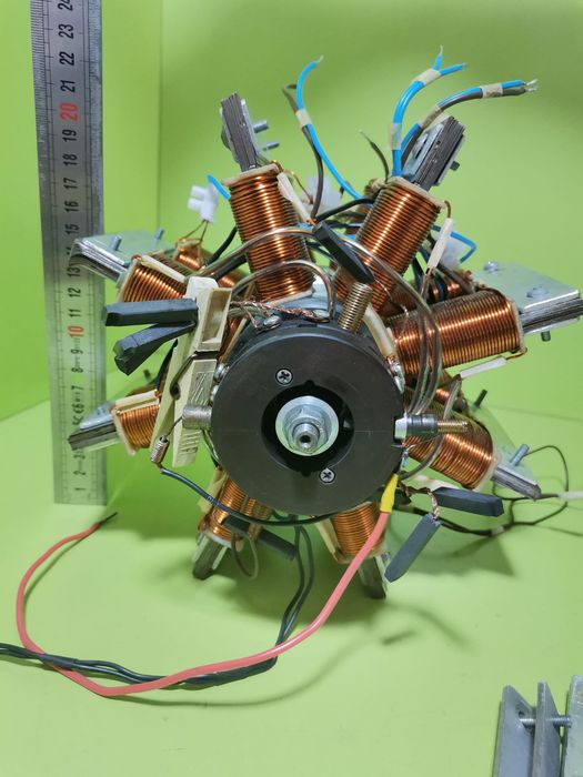 Motoare BEDINI generatoare de curent. Motor cu magnet permanent.