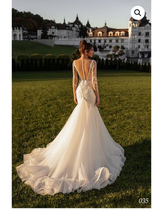 Rochie de mireasă model 2024 - Stare excelentă, purtată o singură dată