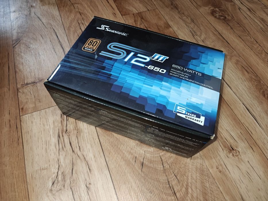 Продам блок питания SeaSonic 650W S12ii-bronze