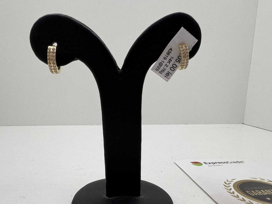 Cercei Aur 14K 2.76g (AG25 Belvedere B.43819.1) Garantie 2 ani!