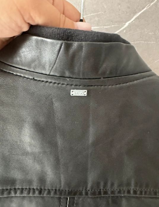 Geaca / jacheta bomber de piele Liu-Jo, marime S