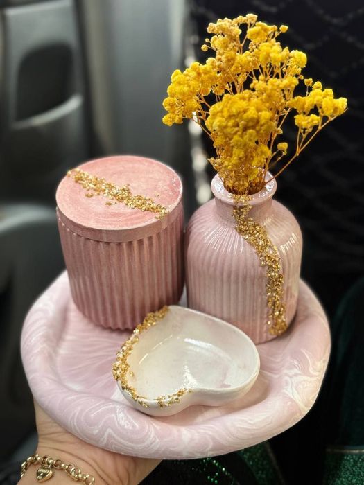 Гипсовые изделия декоративные шкатулки