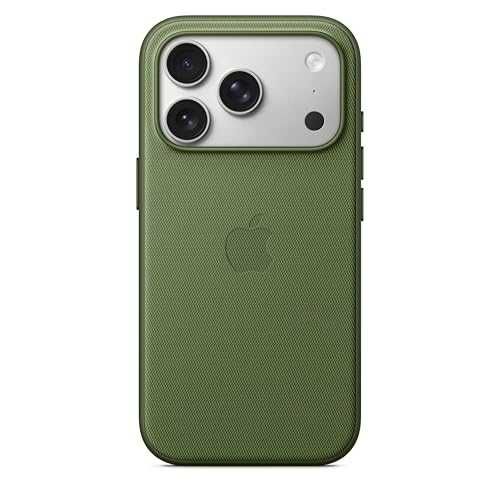 Калъф Apple iPhone 17 и 18 Pro TechWoven Case with MagSafe зелен