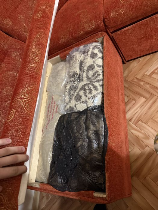 Ъглов диван с опция спане