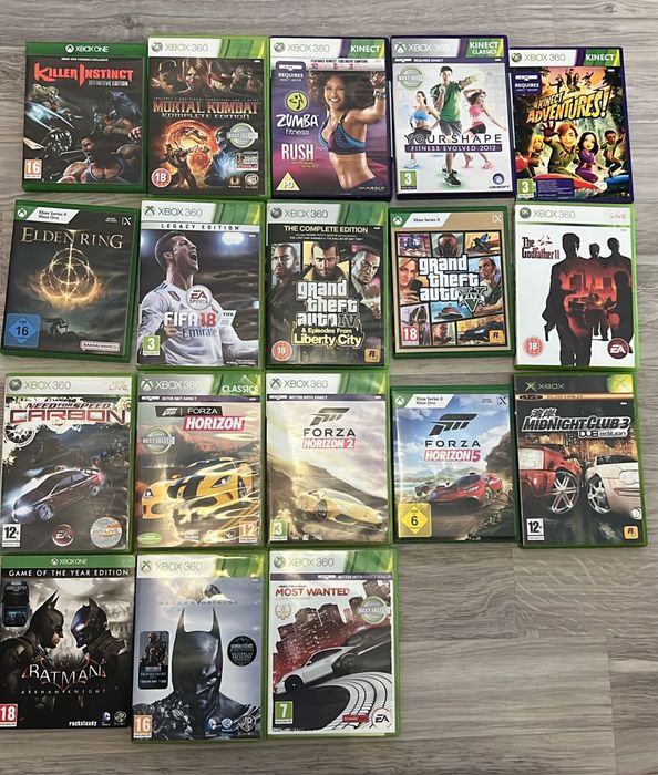 Vand lot jocuri xbox