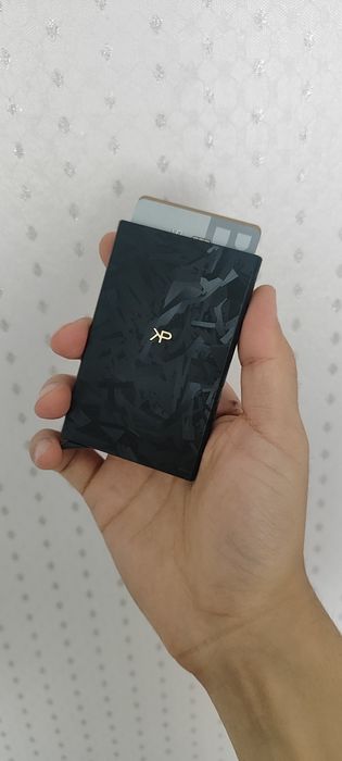 Продам картхолдер кованый карбон