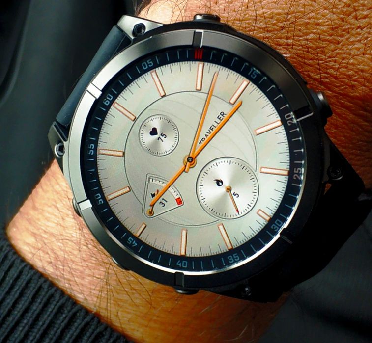 GS(Garmin) Fenix 8 . 1.43mm.Black.