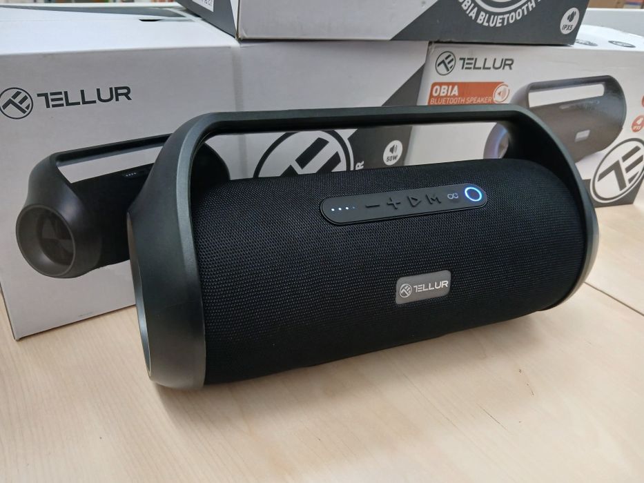 Boxa portabila Bluetooth Tellur Obia 50W, Negru