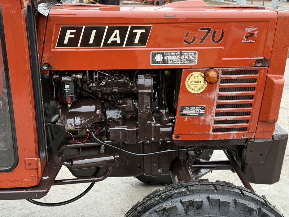 Tractor Fiat 570 Agri An1992 ore3673 Import Belgia CabinaServo 640 550