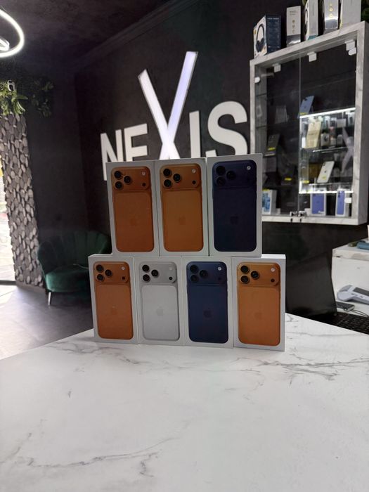 Magazin-Iphone 17 ProMax 256 Gb si 512 Gb Alb Silver