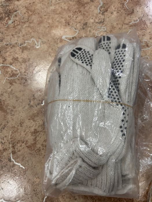 Перчатки синие нефтепромысловые