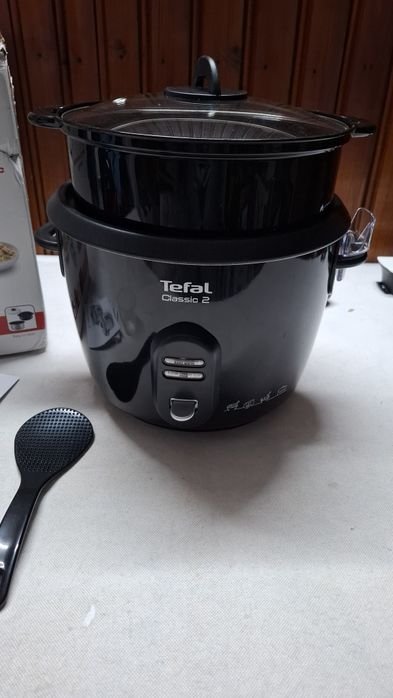 Оризовар Tefal RK103811, 600W, Капацитет 5 л, Функция за загряване, Готвене на пара