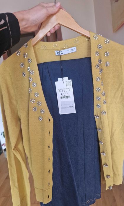 Нова Жилетка Zara в красив цвят - есен-зима