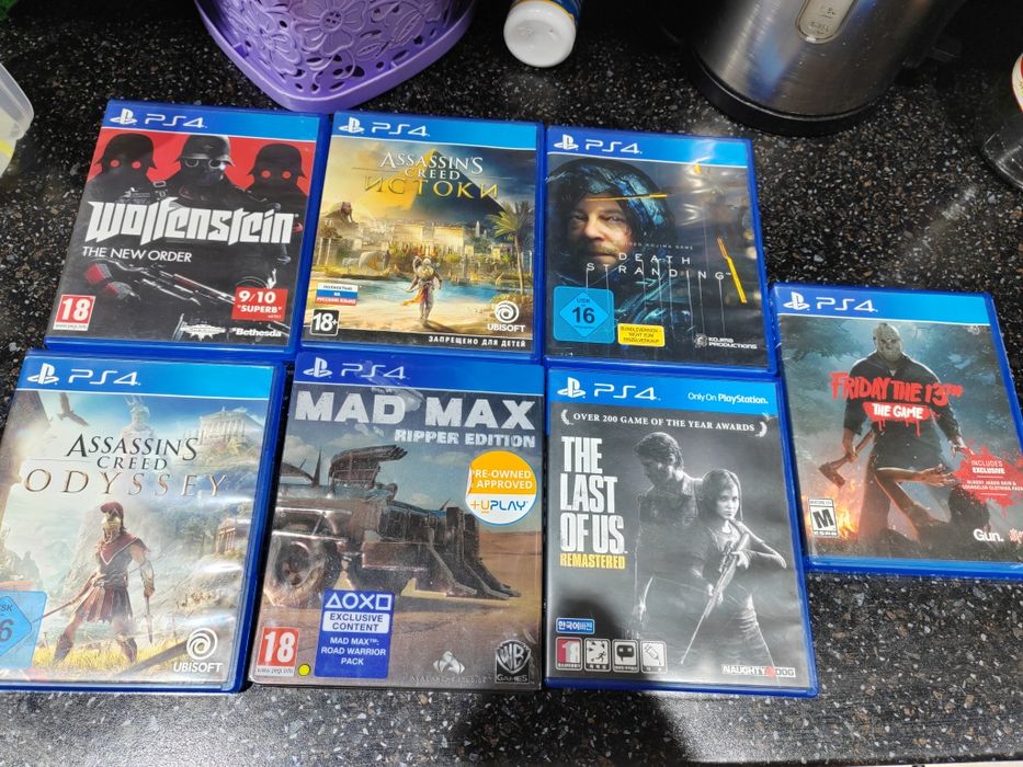 Обмен дисков PS4