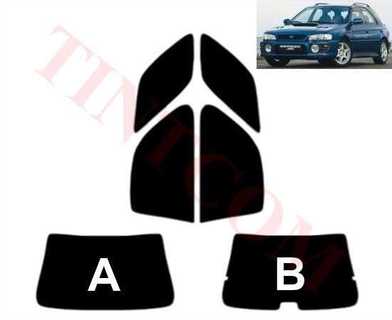 Subaru Impreza (5 врати, комби,93 - 00) - Фолио за тониране на стъкла