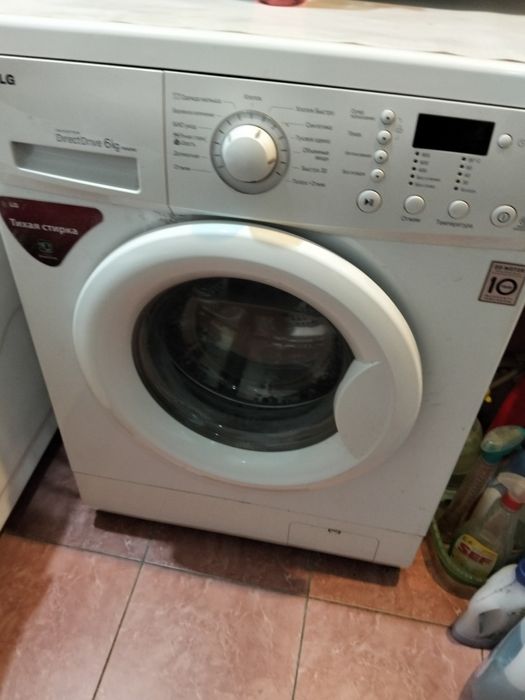 Продаётся автомат стиральная машина LG smart инвертор 6 кг рабочий