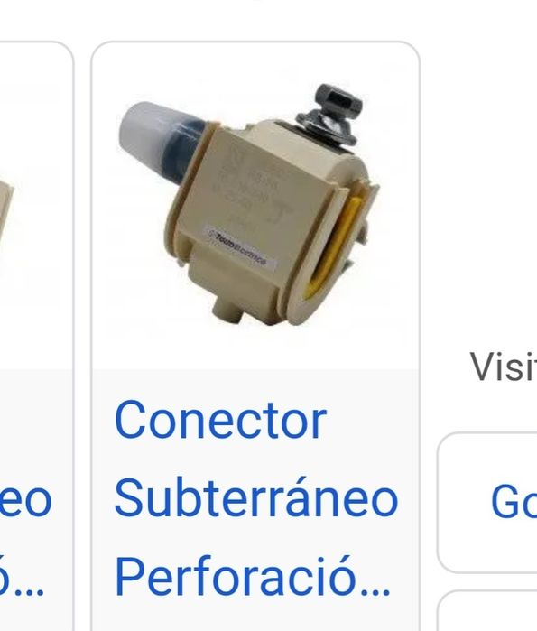 Conector subteran cu perforatie