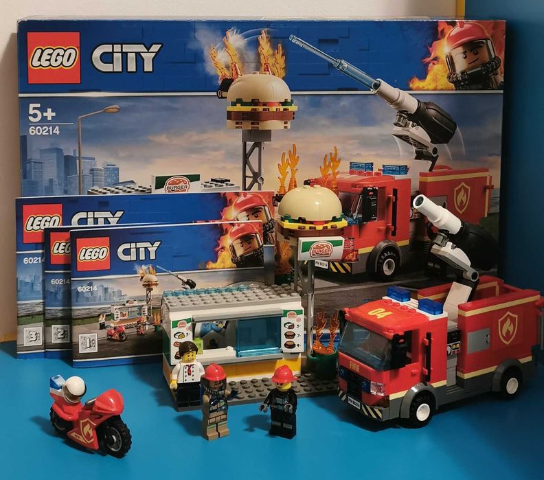Seturi Lego Pompieri 60212, 60213, 60214, 60215, 60216, 60217, 60248