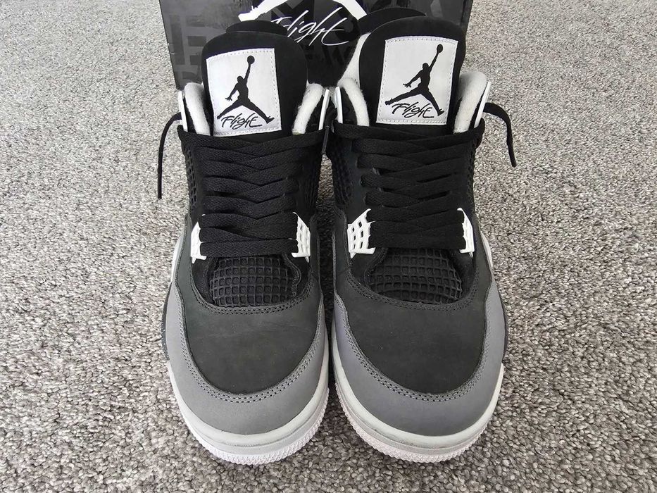 Sneakers Jordan4 Retro Fear cu eticheta (nu Nike, Gucci, Adidas, Balenciaga)