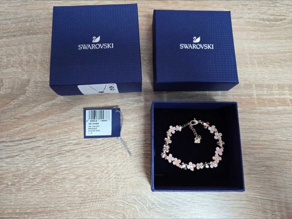 Bratara Swarovski Pink