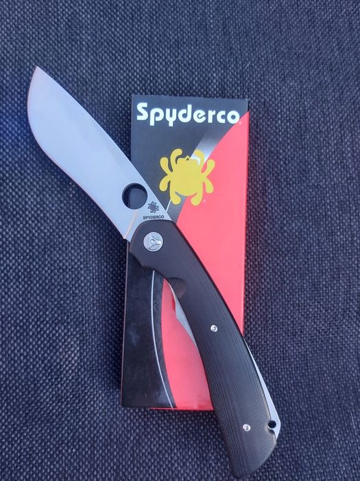 Сгъваем джобен нож Spyderco,светкавично отваряне Flipper, С239