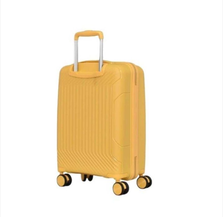 Куфар за ръчен багаж Perfect Line, PP, 20", Жълт