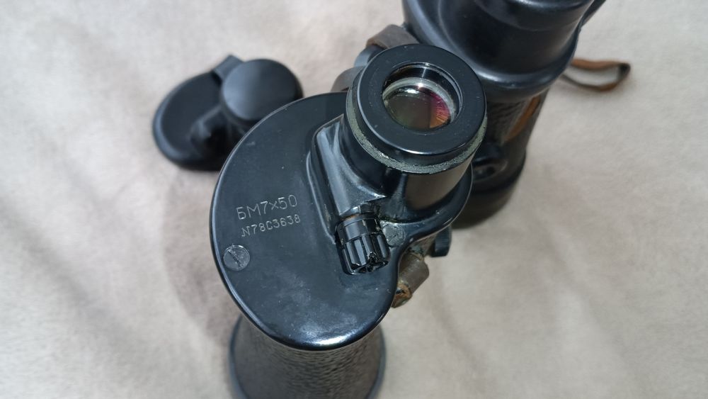 Съветски морски бинокъл БМ 7х50