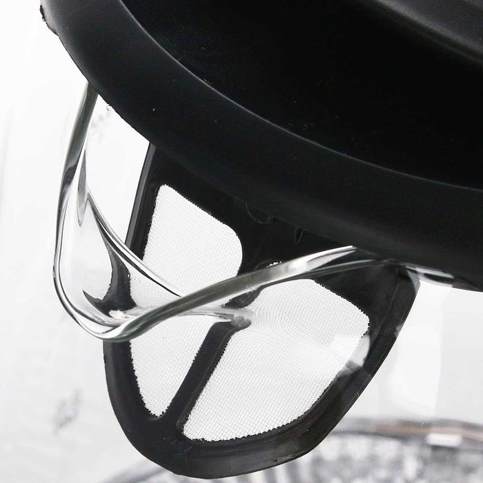 EMERIO Бързоварна кана със стъклен корпус и LED подсветка