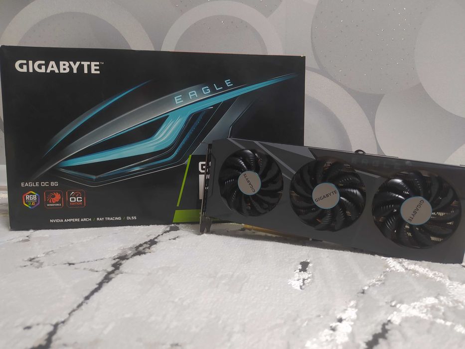 Видеокарта GIGABYTE RTX 3070 EAGLE