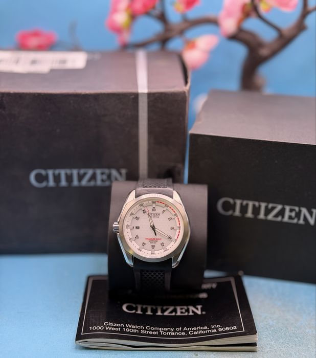 Мъжки часовник Citizen Eco-Drive Titanium Golf